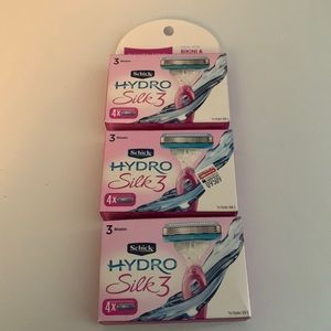 Schick hydro silk 3 blades 3 x $25